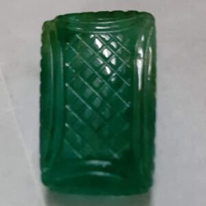 green gemstone